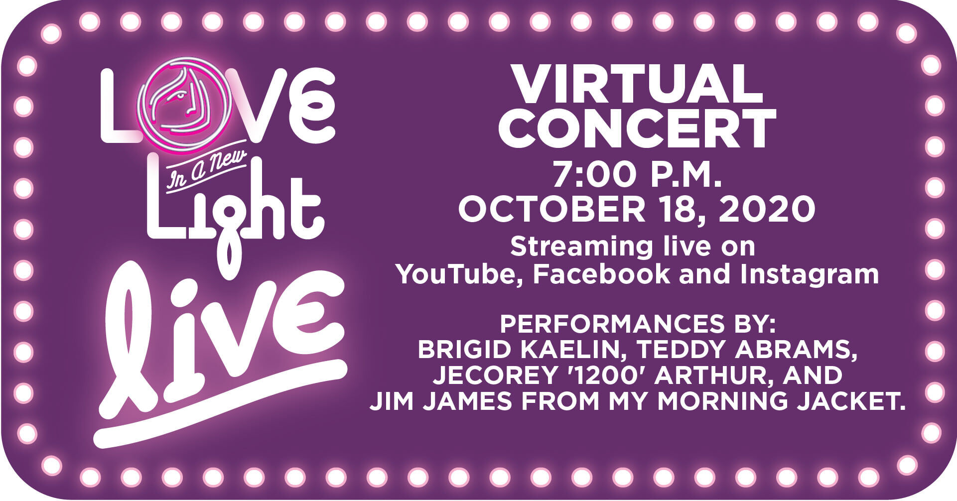 Love in a New Light Virtual Concert